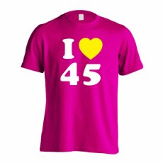 I LOVE 45  Tシャツ 半袖 練習着 ドライ メイン写真
