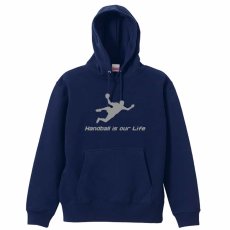 Handball is our Life シュート  パーカー プルオーバー 裏パイル 練習着 メイン写真