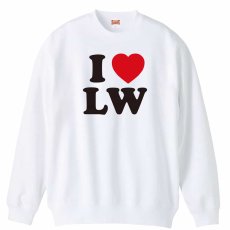 I LOVE LW  トレーナー スウェット 裏パイル 練習着 メイン写真