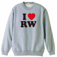 I LOVE RW  トレーナー スウェット 裏パイル 練習着 メイン写真
