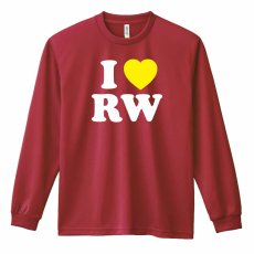 I LOVE RW  ロンT 長袖Tシャツ 練習着 ドライ メイン写真