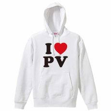 I LOVE PV  パーカー プルオーバー 裏パイル 練習着 メイン写真