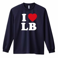 I LOVE LB  ロンT 長袖Tシャツ 練習着 ドライ メイン写真