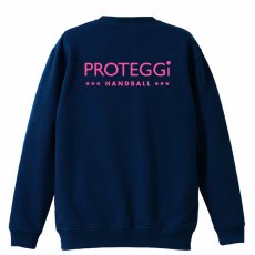 Handball 女の子シルエットデザイン  トレーナー スウェット 裏パイル 練習着 サブ写真