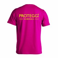 Handball 女の子シルエットデザイン  Tシャツ 半袖 練習着 ドライ サブ写真