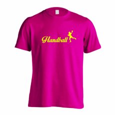 Handball 女の子シルエットデザイン  Tシャツ 半袖 練習着 ドライ メイン写真