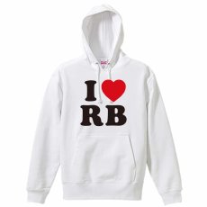 I LOVE RB  パーカー プルオーバー 裏パイル 練習着 メイン写真