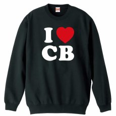 I LOVE CB  トレーナー スウェット 裏パイル 練習着 メイン写真