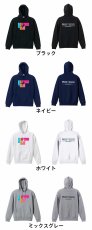 Handball is my Life 女性シルエット  パーカー プルオーバー 裏パイル 練習着 カラーバリエーション