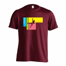 Handball is my Life 女性シルエット  Tシャツ 半袖 練習着 ドライ メイン写真