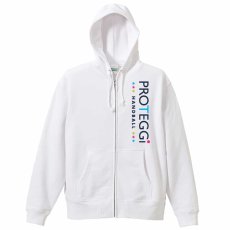 Handball is my Life 女性シルエット  パーカー ジップ 裏パイル 練習着 サブ写真