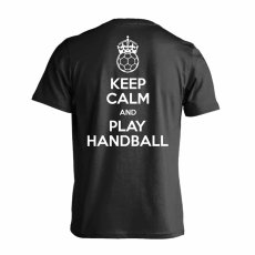 KEEP CALM AND PLAY HANDBALL  Tシャツ 半袖 練習着 ドライ メイン写真