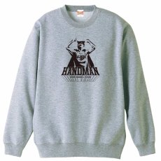 アメコミ風 HANDMAN  トレーナー スウェット 裏パイル 練習着 メイン写真