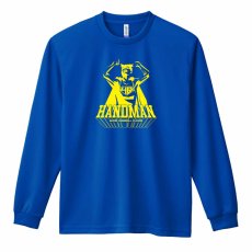 アメコミ風 HANDMAN  ロンT 長袖Tシャツ 練習着 ドライ メイン写真