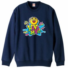 ファンキースマイリーフェイス HANDBALL  トレーナー スウェット 裏パイル 練習着 メイン写真