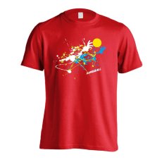 ペンキアートな HANDBALL  Tシャツ 半袖 練習着 ドライ メイン写真