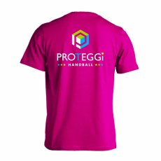 ポリゴンスタイルなシルエットの HANDBALL  Tシャツ 半袖 練習着 ドライ サブ写真