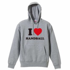 I LOVE HANDBALL  パーカー プルオーバー 裏パイル 練習着 メイン写真