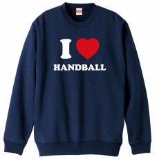 I LOVE HANDBALL  トレーナー スウェット 裏パイル 練習着 メイン写真