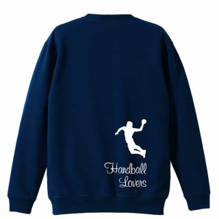 ハンドボール　トレーナー ウサギとカメのハンドボール トレーナー スウェット 裏パイル