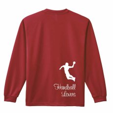 ハンドボールラバーズ 3  ロンT 長袖Tシャツ 練習着 ドライ メイン写真