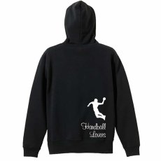 ハンドボールラバーズ 3  パーカー ジップ 裏パイル 練習着 メイン写真
