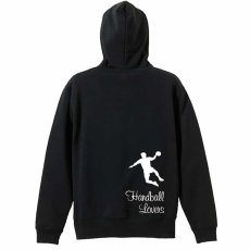 ハンドボールラバーズ 6  パーカー ジップ 裏パイル 練習着 メイン写真