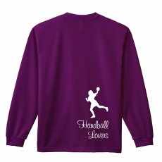 ハンドボールラバーズ 8  ロンT 長袖Tシャツ 練習着 ドライ メイン写真
