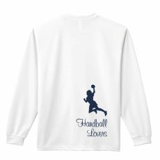 ハンドボールラバーズ 9  ロンT 長袖Tシャツ 練習着 ドライ メイン写真
