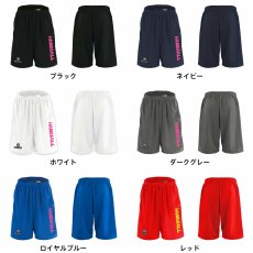 かわいい書体の HANDBALL  ハーフパンツ ドライ 練習着 カラーバリエーション