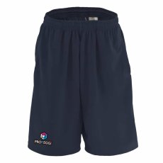 オフィシャルロゴデザイン ヘキサゴン バーティカル フチ付き  ハーフパンツ ドライ 練習着 メイン写真
