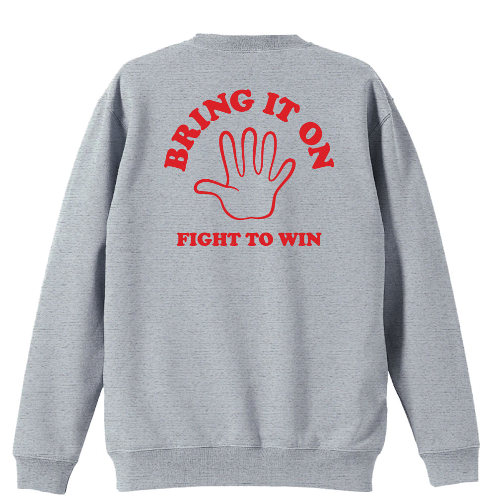 かかってこい 勝つために戦うぞ ハンドボールトレーナー 裏パイル プロテッジ ハンドボールtシャツ専門店