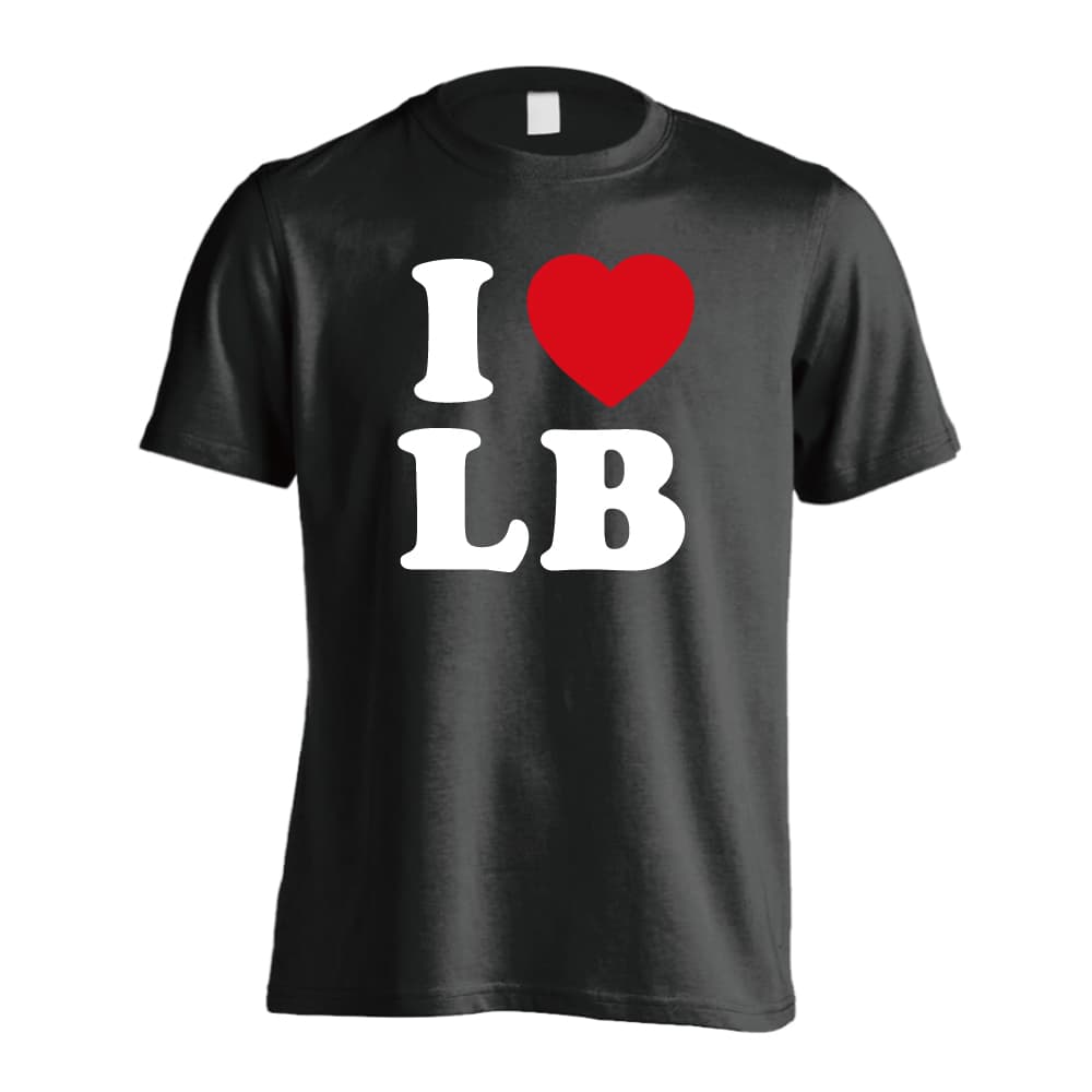 画像1: I LOVE LB 半袖プレミアムドライ ハンドボールTシャツ (1)