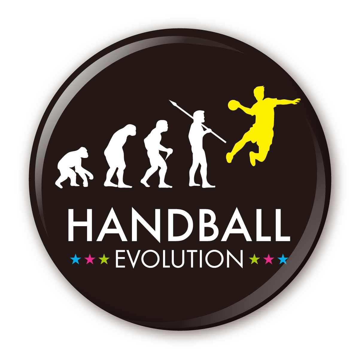 画像1: HANDBALL EVOLUTION 缶バッチ (1)