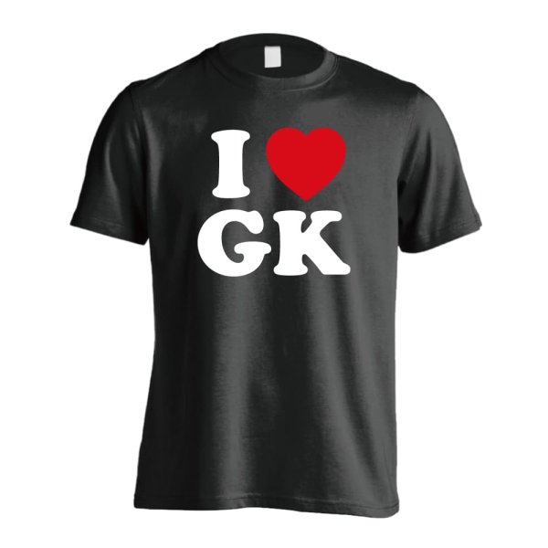 画像1: I LOVE GK 半袖プレミアムドライ ハンドボールTシャツ (1)