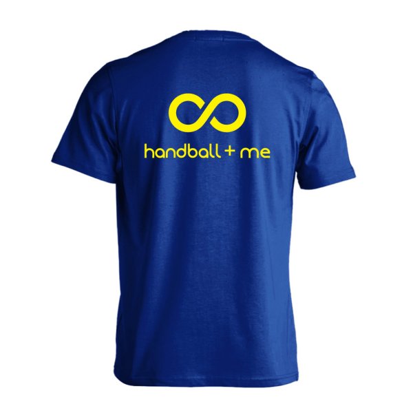 画像1: ハンドボール + 私 = 無限大 半袖プレミアムドライ ハンドボールTシャツ (1)